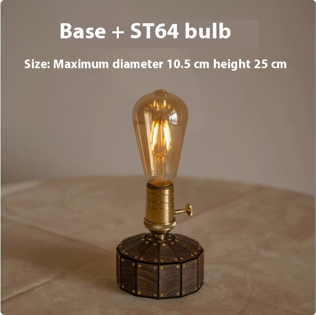 Lampe d'ambiance de chevet de chambre rétro