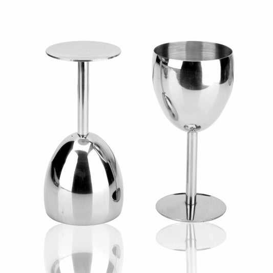 Verre à vin  en acier inoxydable